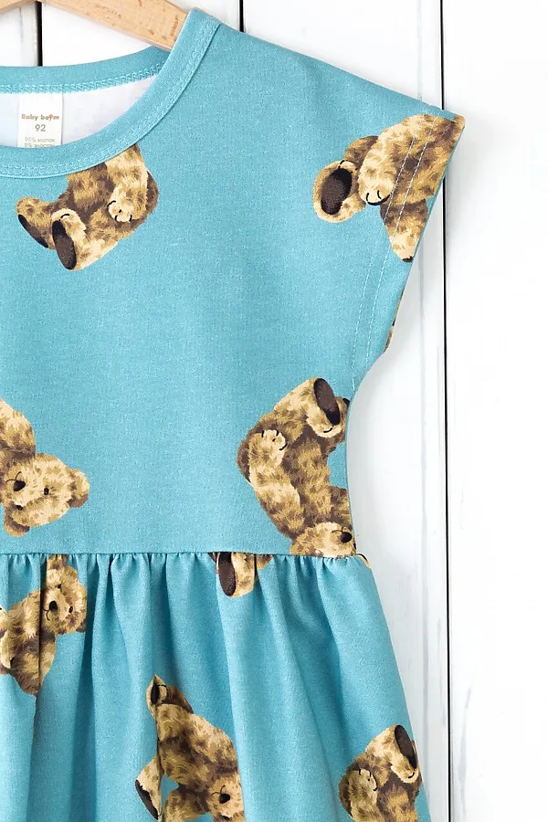 Платье BABY BOOM, принт тедди - фото 2