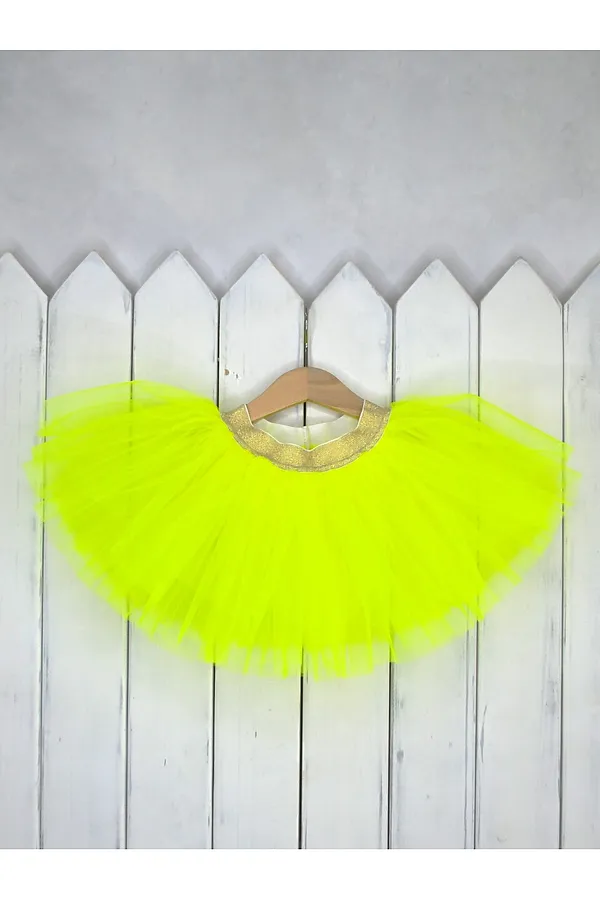 Юбка BABY BOOM, жёлтый неон - фото 2