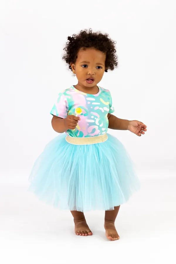 Юбка BABY BOOM, бирюза - фото 2