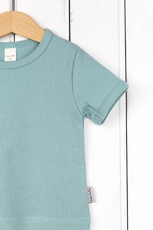 Футболка BABY BOOM, шалфей - фото 2