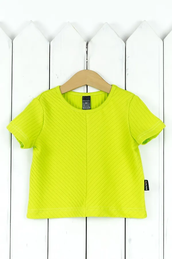 Футболка BABY BOOM, лайм - фото 2
