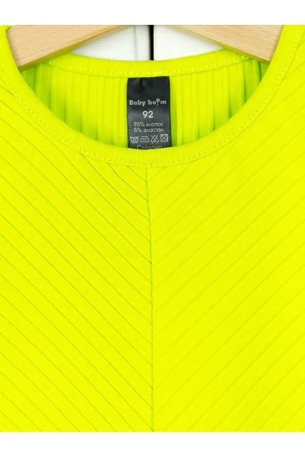 Футболка BABY BOOM, лайм - фото 2