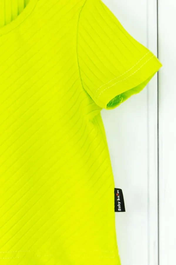 Футболка BABY BOOM, лайм - фото 2