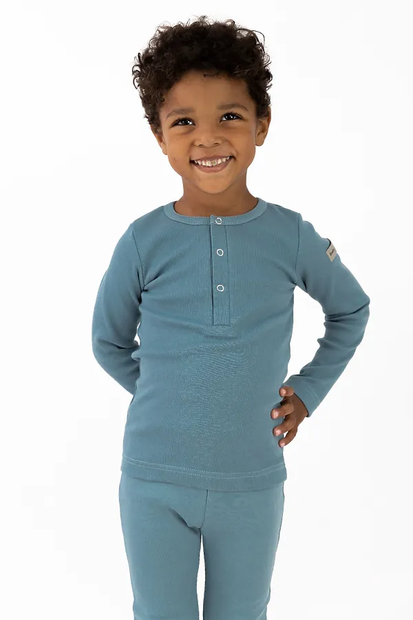 Лонгслив BABY BOOM, синий камень - фото 2