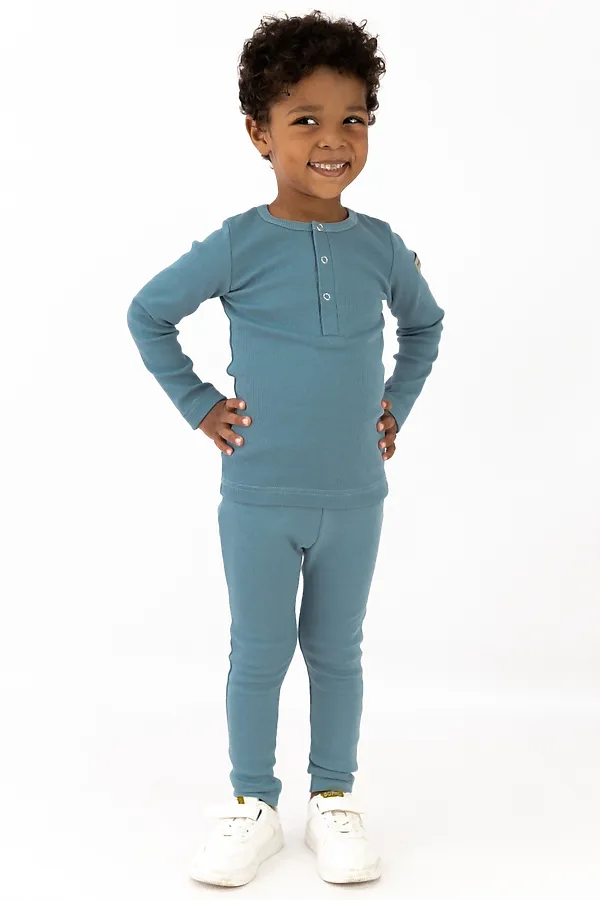 Лонгслив BABY BOOM, синий камень - фото 2