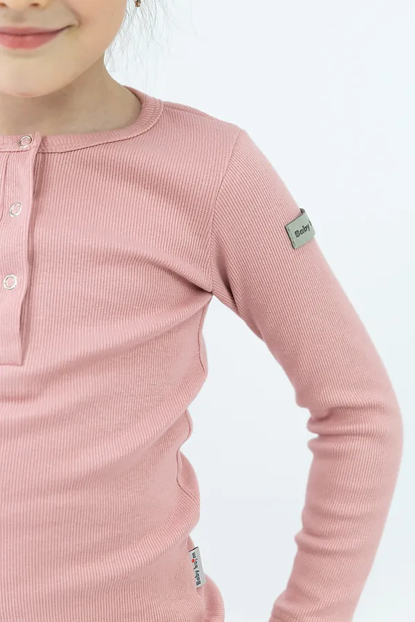 Лонгслив BABY BOOM, сухая роза - фото 2