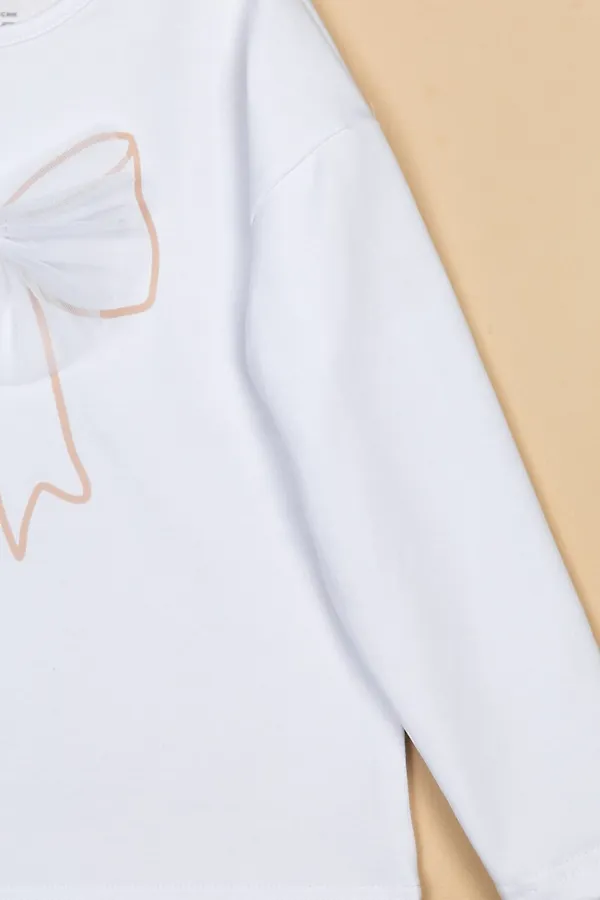 Лонгслив BABY BOOM, белый - фото 2