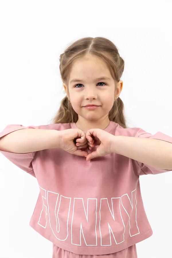 Футболка BABY BOOM, пудра - фото 2