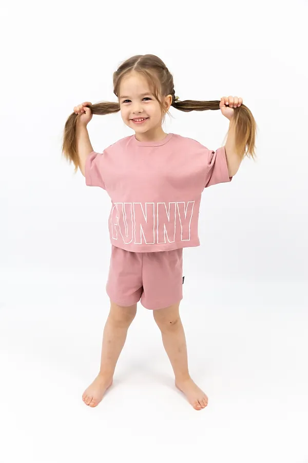 Футболка BABY BOOM, пудра - фото 2