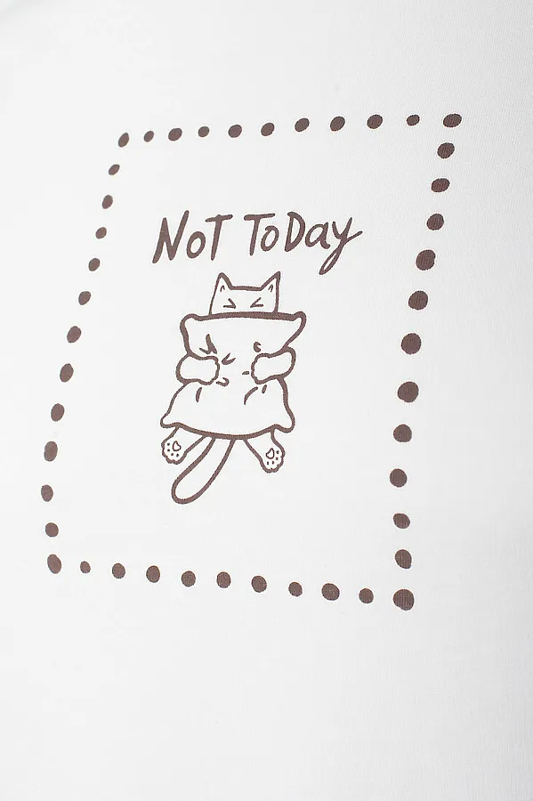 Футболка VILATTE, белый_not today - фото 2