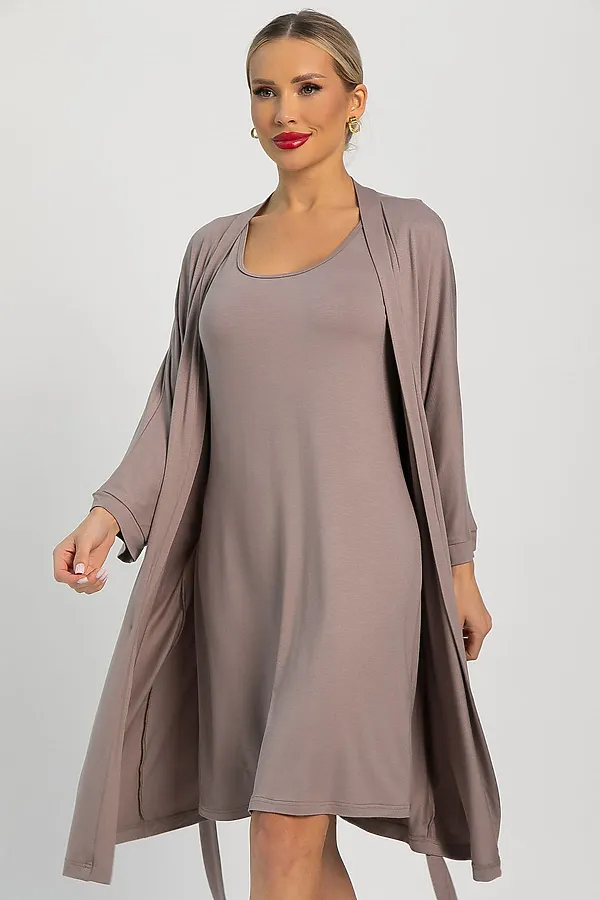 Платье LADY TAIGA, латте - фото 2