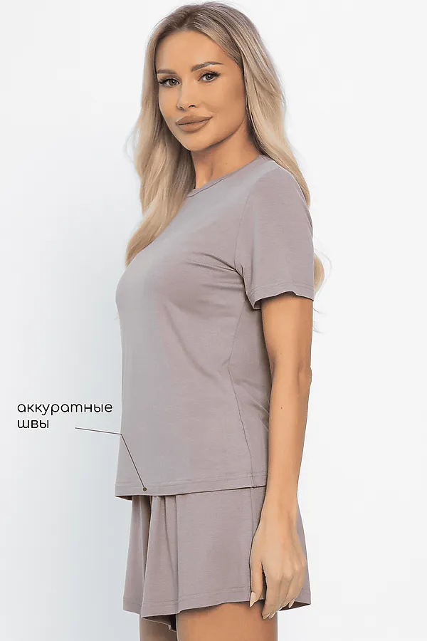 Пижама LADY TAIGA, латте - фото 2