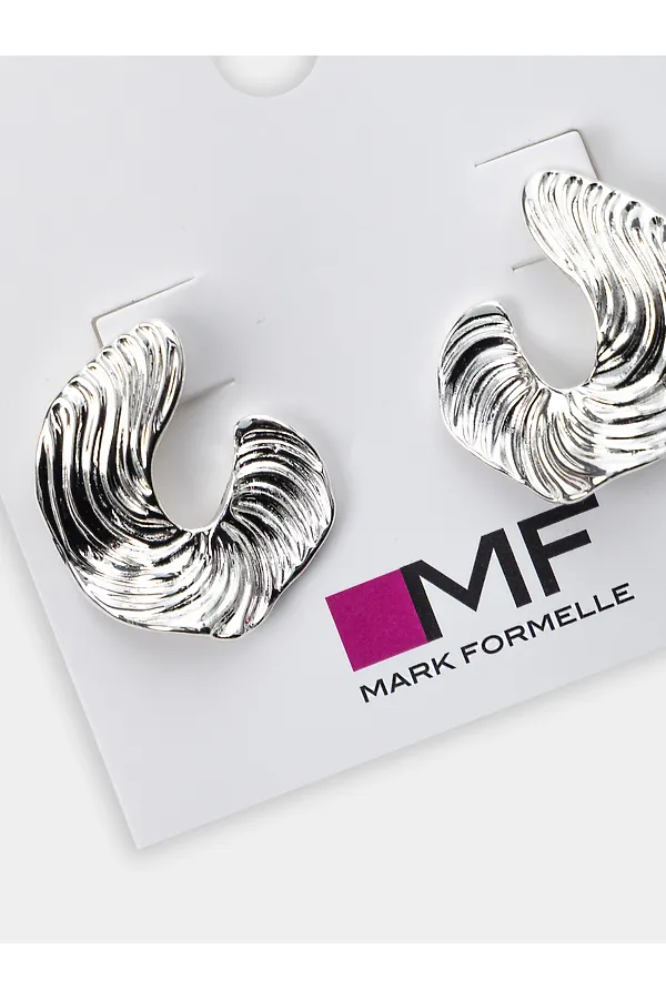 Серьги MARK FORMELLE, серебро - фото 2