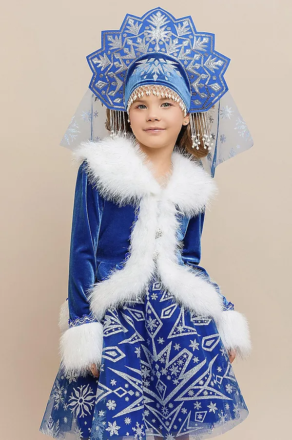 Костюм Снегурочка Мия BATIK, мультиколор - фото 2