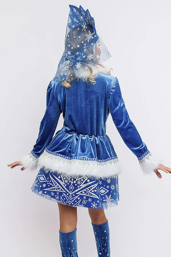 Костюм Снегурочка Эвелин BATIK, мультиколор - фото 2