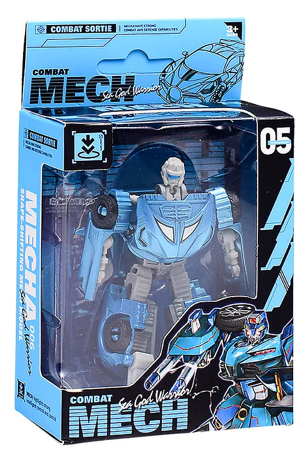Робот "Авто бой" трансформирующийся, в коробке URAL TOYS, в ассортименте - фото 2