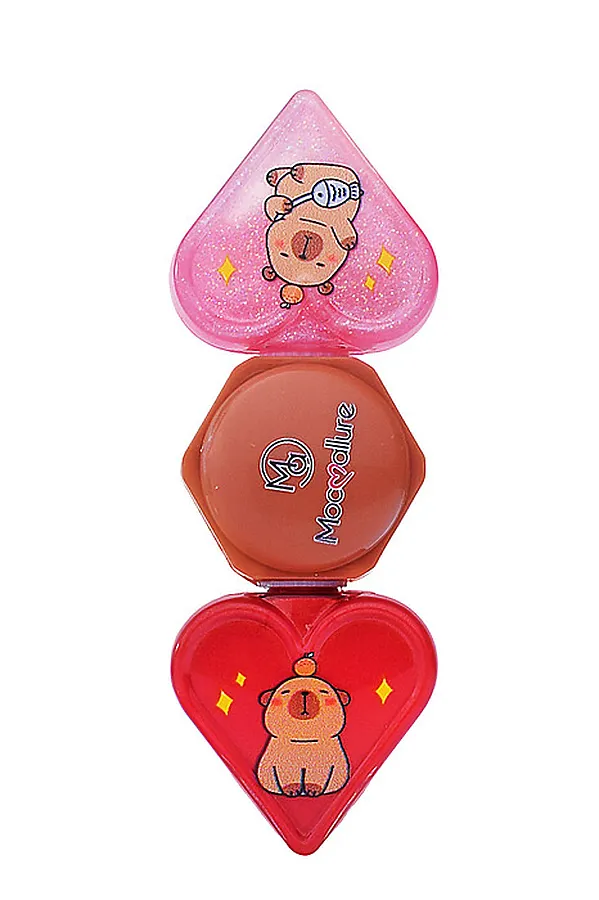 Детская косметика "Сердце капибары" URAL TOYS, мультиколор - фото 2