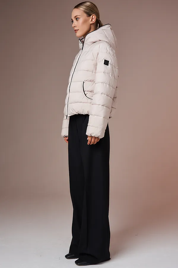 Пуховик HOOPS, светло-бежевый - фото 2