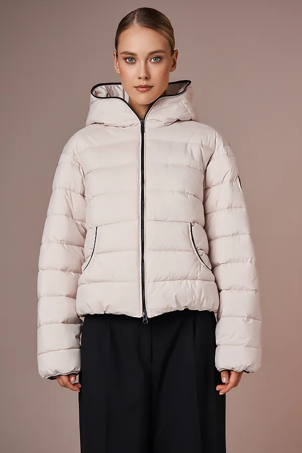 Пуховик HOOPS, светло-бежевый - фото 2