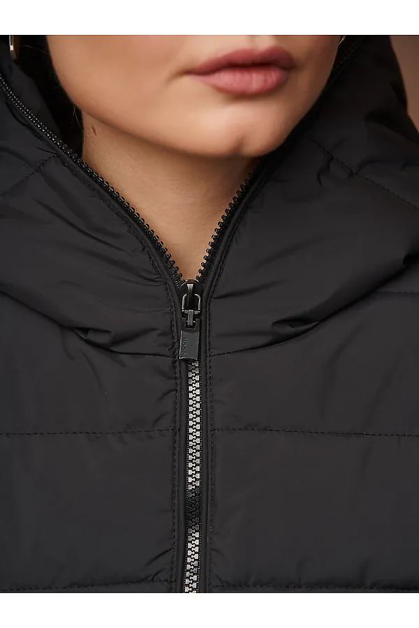 Пуховик HOOPS, черный - фото 2