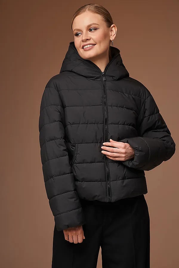 Пуховик HOOPS, черный - фото 2