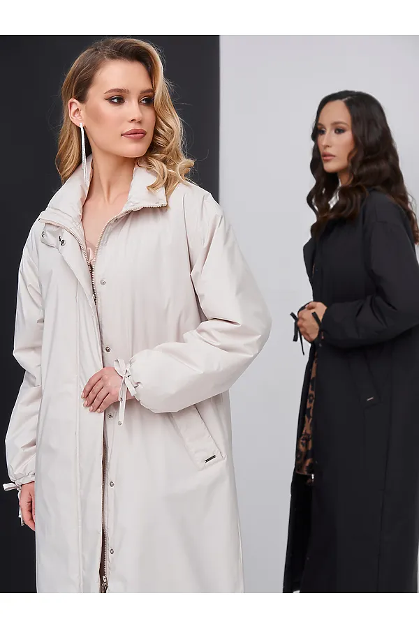 Плащ HOOPS, светло-бежевый - фото 2