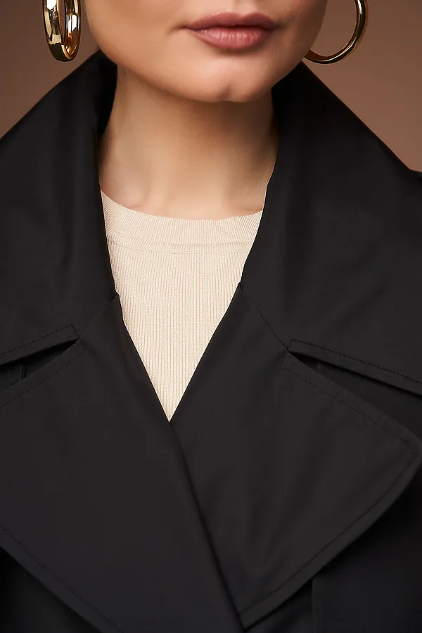 Плащ HOOPS, черный - фото 2