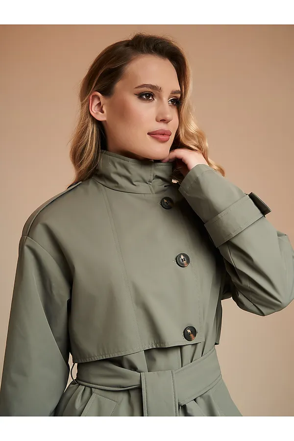 Плащ HOOPS, хаки - фото 2