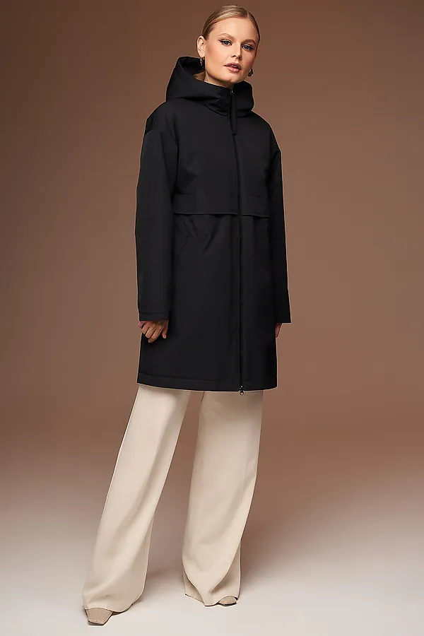 Плащ HOOPS, черный - фото 2