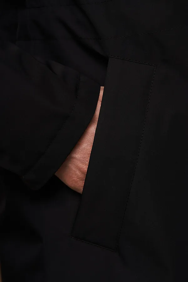 Плащ HOOPS, черный - фото 2