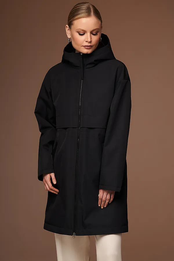 Плащ HOOPS, черный - фото 2