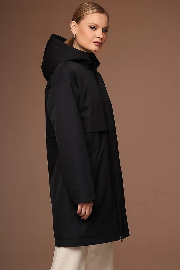 Плащ HOOPS, черный - фото 2