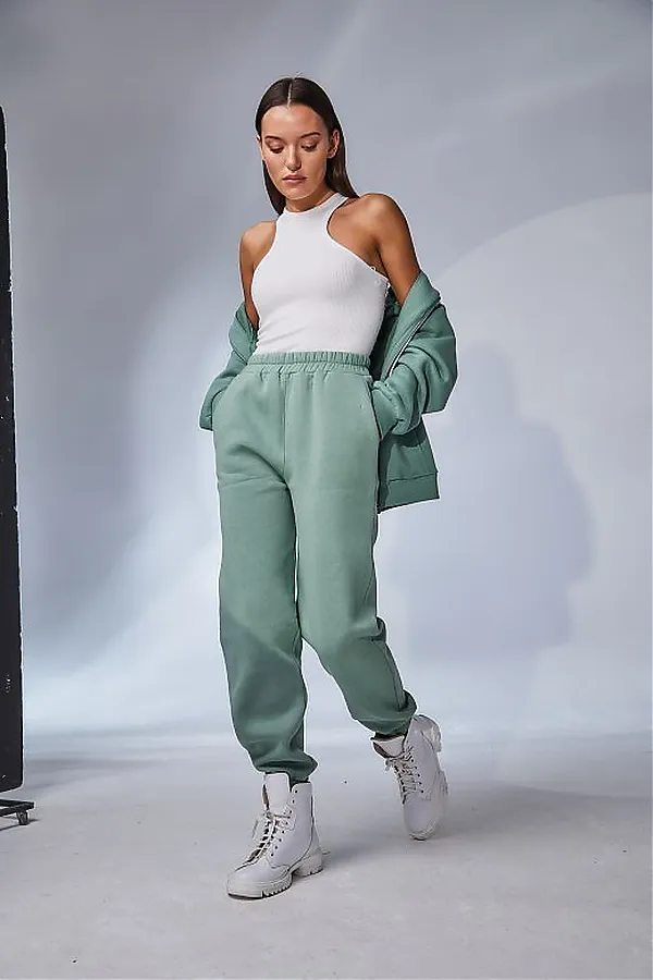 Брюки джоггеры HOOPS, мята - фото 2
