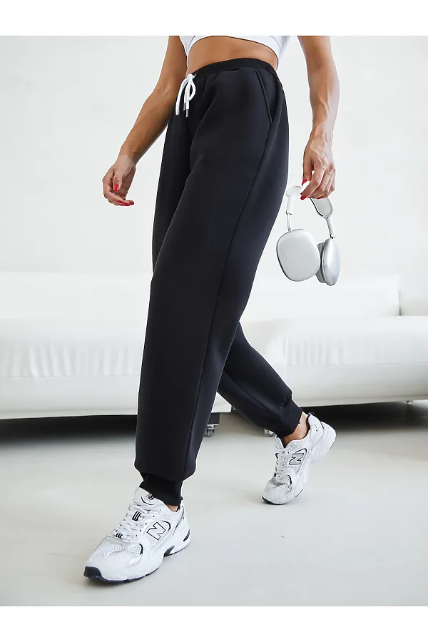 Брюки HOOPS, черный - фото 2