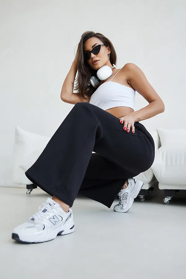 Брюки HOOPS, черный - фото 2