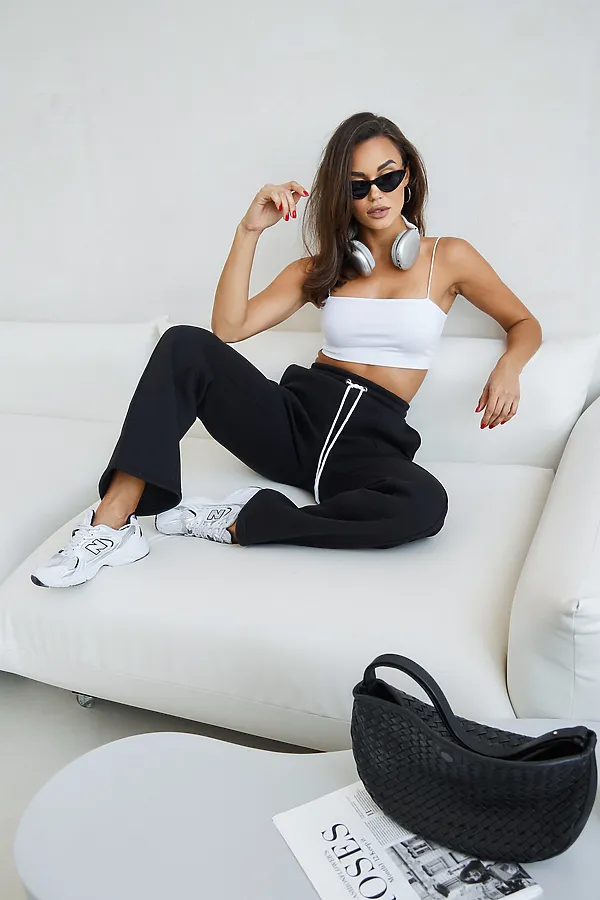 Брюки HOOPS, черный - фото 2