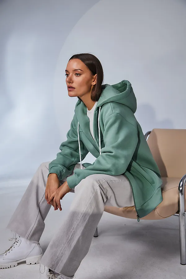 Толстовка HOOPS, мята - фото 2