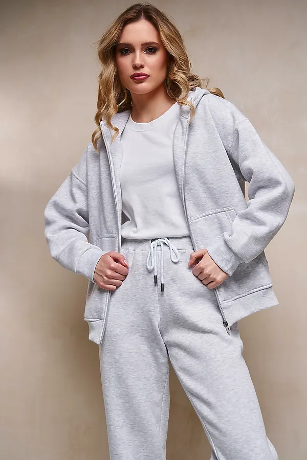 Толстовка HOOPS, кармеланж - фото 2