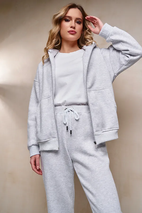 Толстовка HOOPS, кармеланж - фото 2