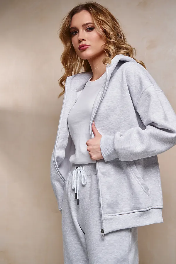 Толстовка HOOPS, кармеланж - фото 2