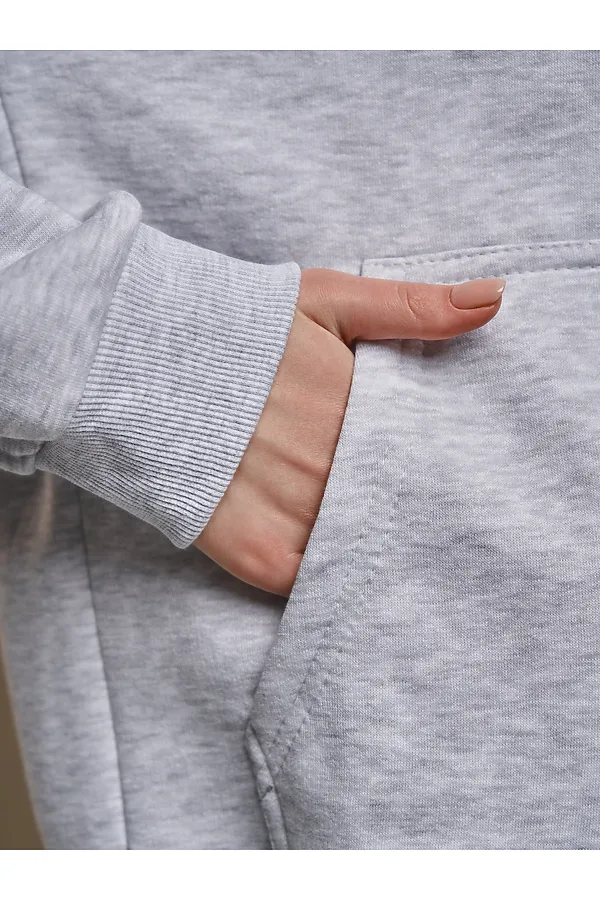 Толстовка HOOPS, кармеланж - фото 2