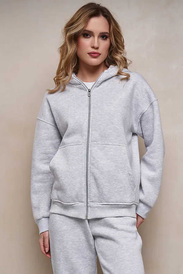 Толстовка HOOPS, кармеланж - фото 2