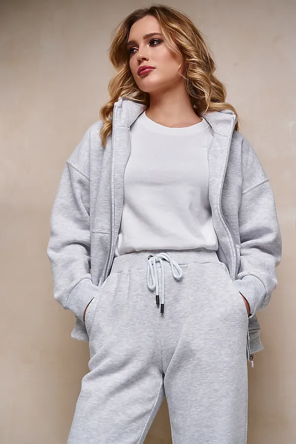 Толстовка HOOPS, кармеланж - фото 2