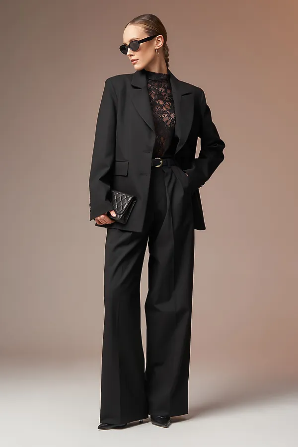 Брюки HOOPS, черный - фото 2