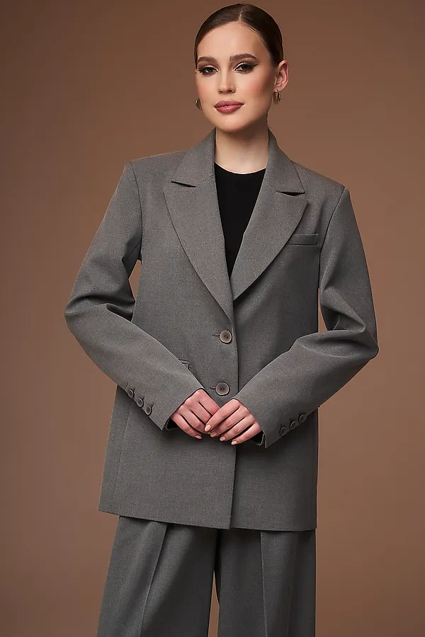 Пиджак HOOPS, темно-серый - фото 2