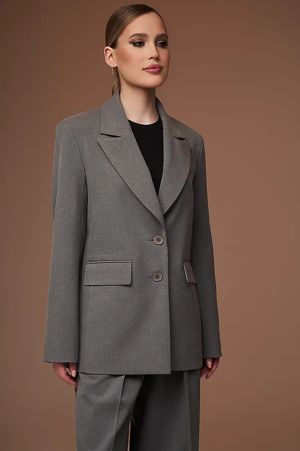 Пиджак HOOPS, темно-серый - фото 2