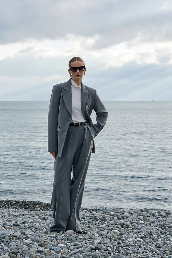 Пиджак HOOPS, темно-серый - фото 2