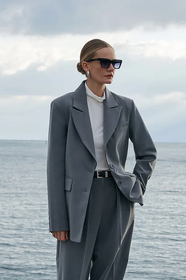 Пиджак HOOPS, темно-серый - фото 2