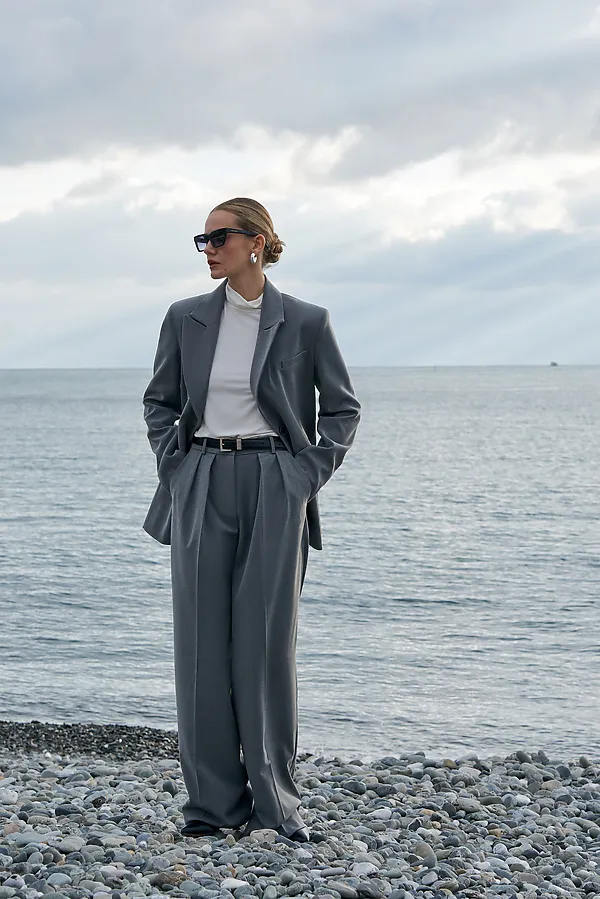 Пиджак HOOPS, темно-серый - фото 2