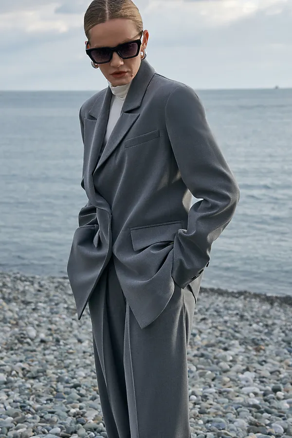 Пиджак HOOPS, темно-серый - фото 2